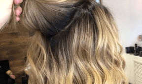 пробір на волоссі