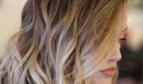 Modern Shatush Hair colouring with a soft, blended finish.