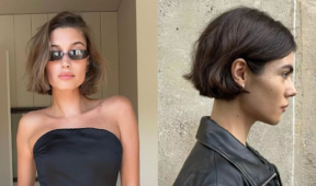 Short women's haircuts with a neat, polished finish