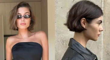 Short women's haircuts with a neat, polished finish