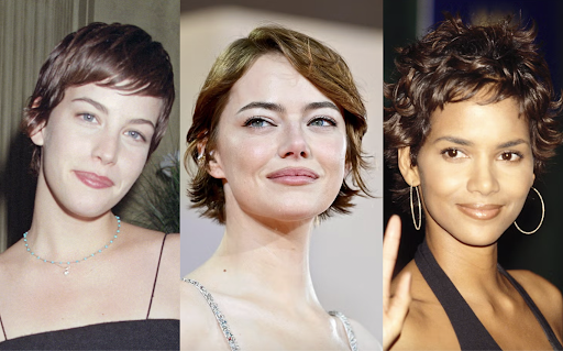 Comparison of pixie and bob hairstyles for women of all ages